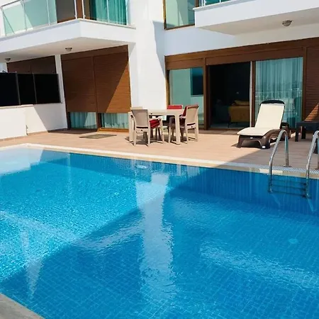 With Private Pool 5 Star In Alanya- Golfpark1 빌라 *